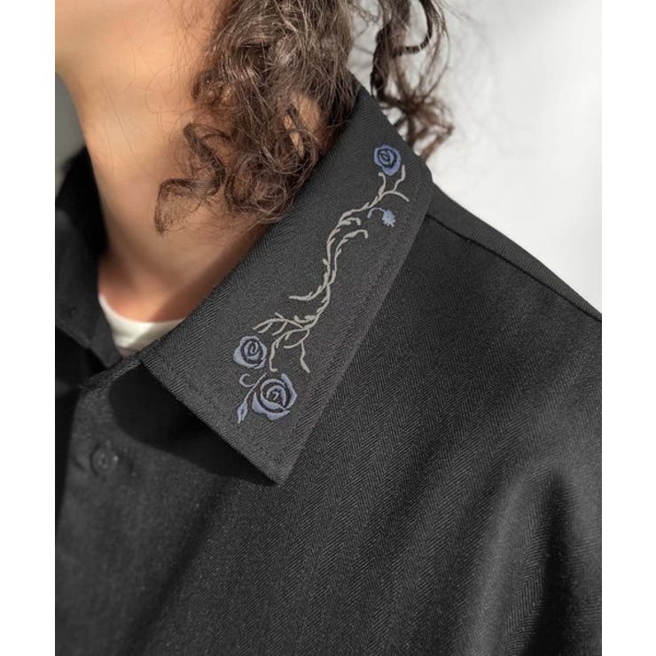 「日常に溶け込む、魅せる服。」刺繍使いシャツジャケット Embroidery D… | Classical Elf Men | 詳細画像26 