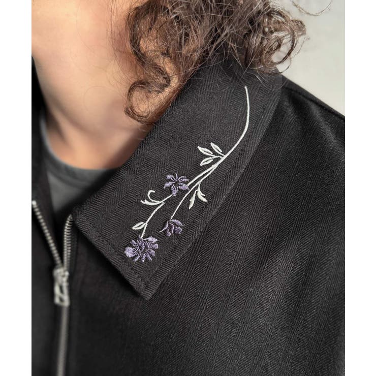 「高見え確定。」刺繍デザインジップシャツ Embroidered Design | Classical Elf Men | 詳細画像19 