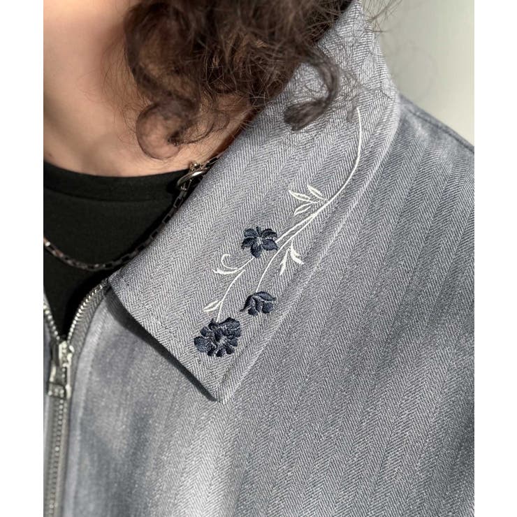 「高見え確定。」刺繍デザインジップシャツ Embroidered Design | Classical Elf Men | 詳細画像20 
