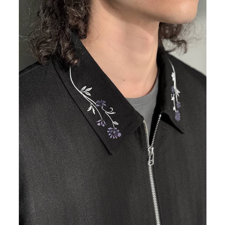 「高見え確定。」刺繍デザインジップシャツ Embroidered Design | Classical Elf Men | 詳細画像23 