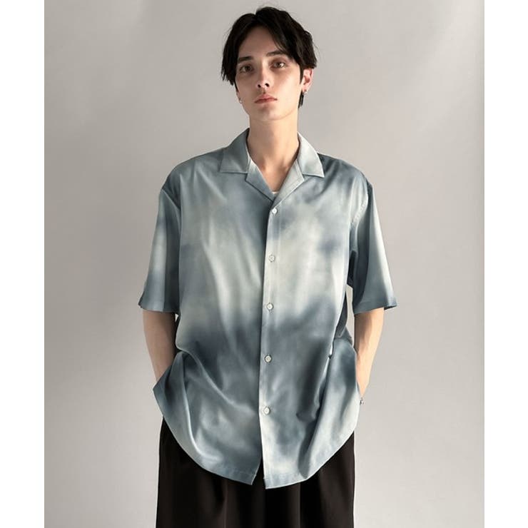 オーバーサイズ シャツ 半袖[品番：OCGW0001350]｜ONE 4 PREMIUM