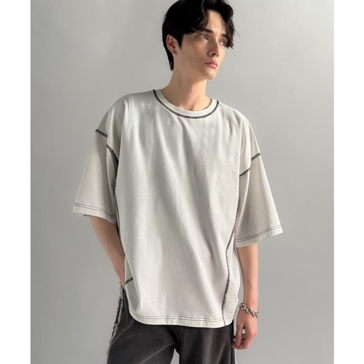 「1枚でも羽織でも。」インサイドアウト仕様2wayダブルジップTシャツ | Classical Elf Men | 詳細画像16 