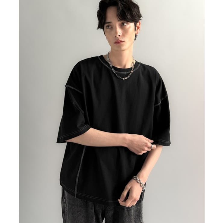 「1枚でも羽織でも。」インサイドアウト仕様2wayダブルジップTシャツ | Classical Elf Men | 詳細画像28 