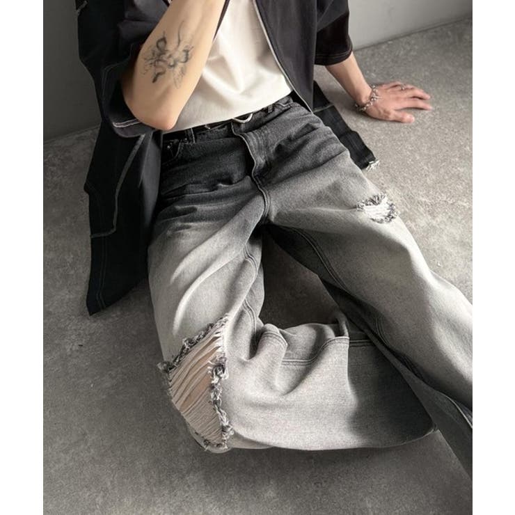 「1枚でも羽織でも。」インサイドアウト仕様2wayダブルジップTシャツ | Classical Elf Men | 詳細画像35 