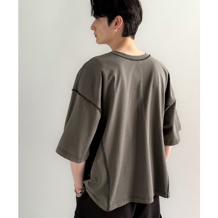 「1枚でも羽織でも。」インサイドアウト仕様2wayダブルジップTシャツ | Classical Elf Men | 詳細画像40 