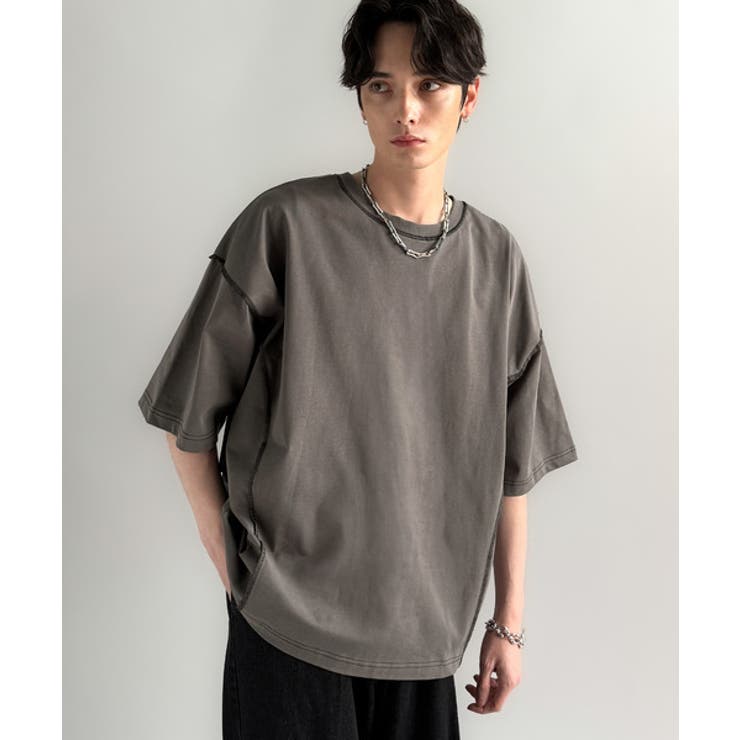 「1枚でも羽織でも。」インサイドアウト仕様2wayダブルジップTシャツ | Classical Elf Men | 詳細画像45 