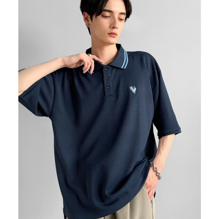 「洗練を纏う、上質な日常。」刺繍入りハイクオリティダブルフェイス素材ポロシャツ … | Classical Elf Men | 詳細画像30 