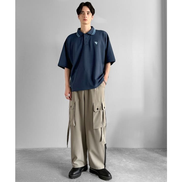 「洗練を纏う、上質な日常。」刺繍入りハイクオリティダブルフェイス素材ポロシャツ … | Classical Elf Men | 詳細画像32 