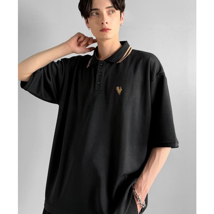 「洗練を纏う、上質な日常。」刺繍入りハイクオリティダブルフェイス素材ポロシャツ … | Classical Elf Men | 詳細画像1 