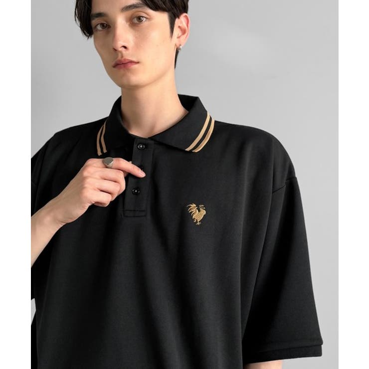 「洗練を纏う、上質な日常。」刺繍入りハイクオリティダブルフェイス素材ポロシャツ … | Classical Elf Men | 詳細画像2 
