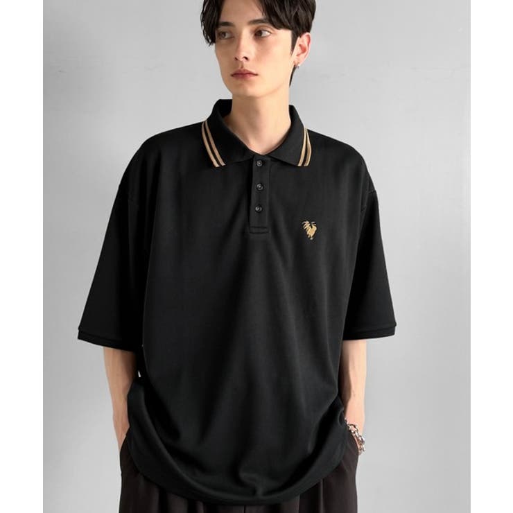 「洗練を纏う、上質な日常。」刺繍入りハイクオリティダブルフェイス素材ポロシャツ … | Classical Elf Men | 詳細画像4 