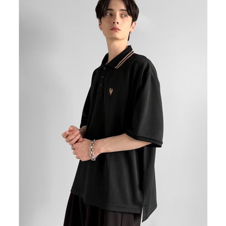 「洗練を纏う、上質な日常。」刺繍入りハイクオリティダブルフェイス素材ポロシャツ … | Classical Elf Men | 詳細画像5 