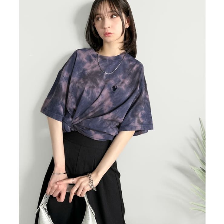 「視線を独り占め。」タイダイ染め刺繍入りオーバーサイズTシャツ Tie Dye | Classical Elf Men | 詳細画像38 