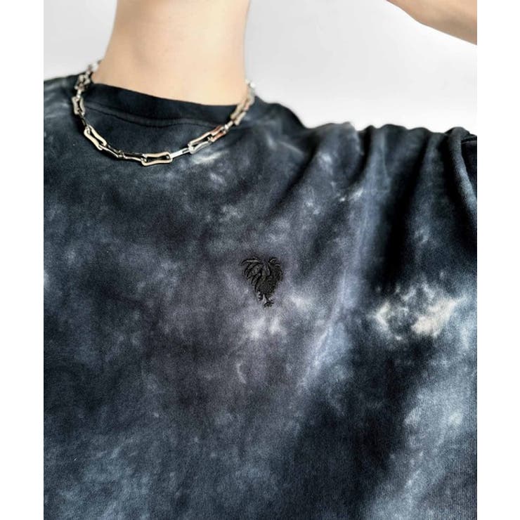 「視線を独り占め。」タイダイ染め刺繍入りオーバーサイズTシャツ Tie Dye | Classical Elf Men | 詳細画像41 