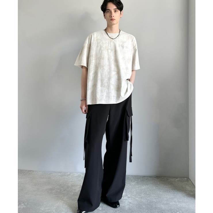 「視線を独り占め。」タイダイ染め刺繍入りオーバーサイズTシャツ Tie Dye | Classical Elf Men | 詳細画像5 