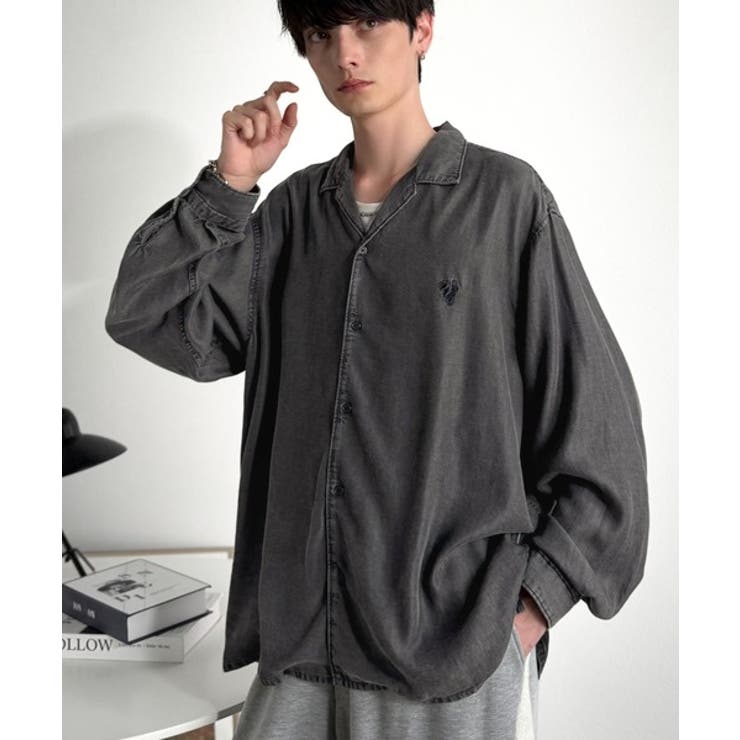 ブラック | 【Classical Origin】「至福のひととき。」ルーズフィットオープンカ… | Classical Elf Men