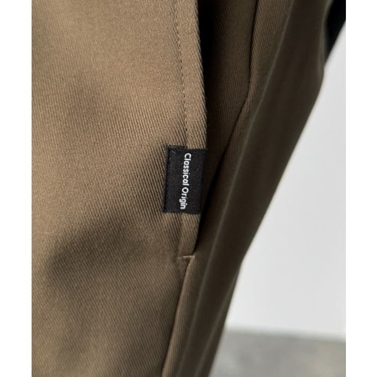 「美しい落ち感。」 ワンタックセンタープレスフレアスラックス One | Classical Elf Men | 詳細画像20 