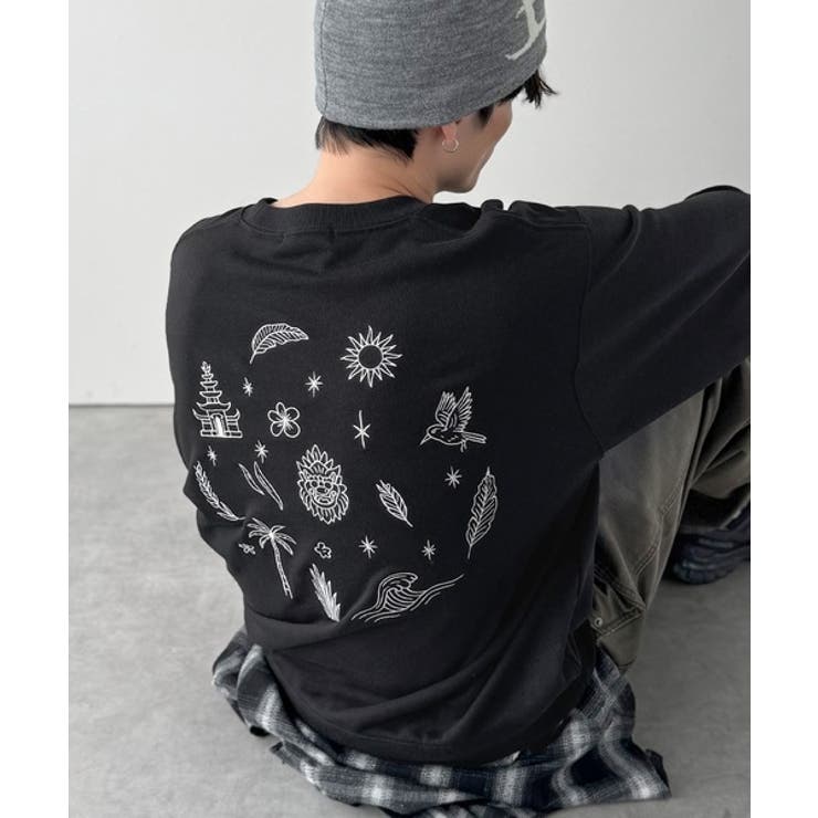 「背中で魅せる。」バック刺繍入りスウェットトレーナー Back | Classical Elf Men | 詳細画像9 