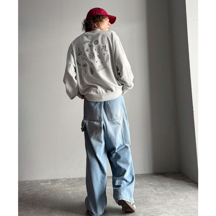 「背中で魅せる。」バック刺繍入りスウェットトレーナー Back | Classical Elf Men | 詳細画像16 