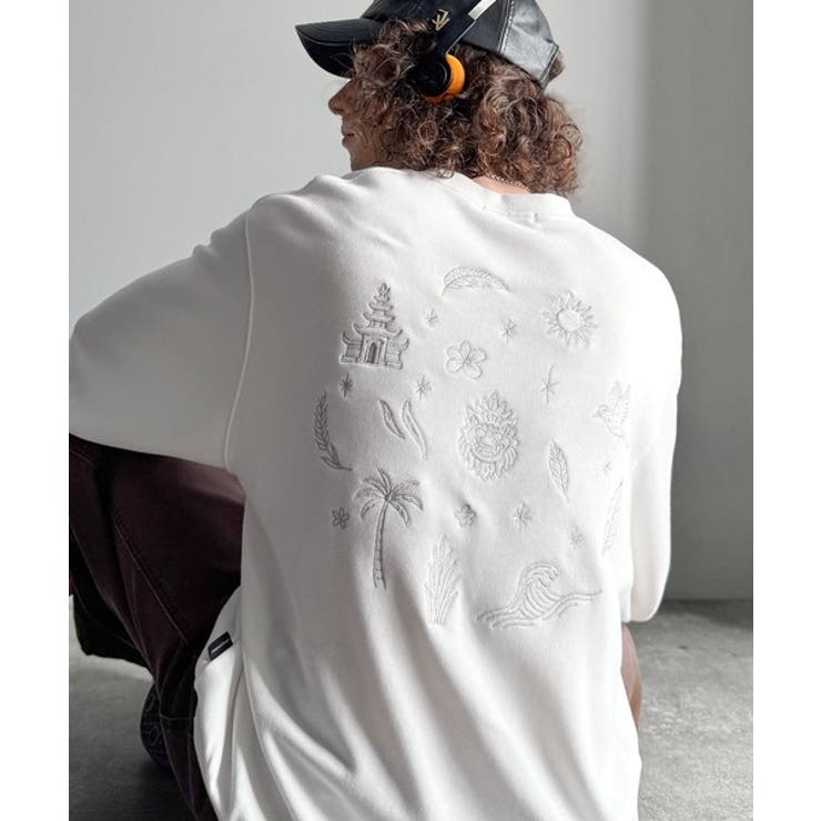 「背中で魅せる。」バック刺繍入りスウェットトレーナー Back | Classical Elf Men | 詳細画像3 