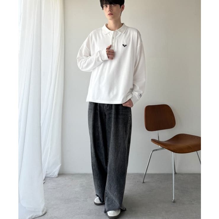 【Classical Origin】「上質な日常。」胸刺繍入り鹿の子ポロシャツ（… | Classical Elf Men | 詳細画像7 