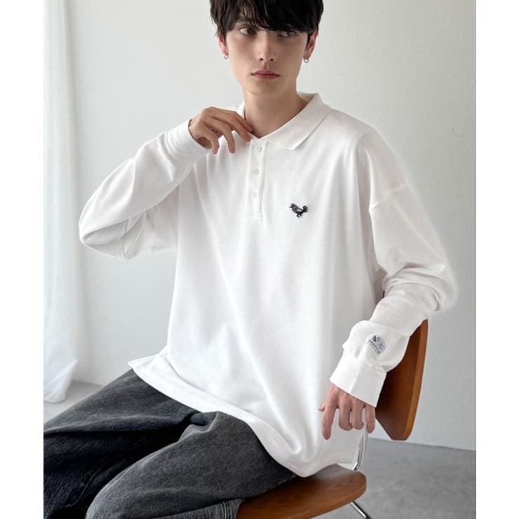 【Classical Origin】「上質な日常。」胸刺繍入り鹿の子ポロシャツ（… | Classical Elf Men | 詳細画像4 