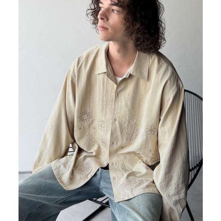 【Classical Origin】刺繍で魅せる存在感。オリジン刺繍キャンプカラ… | Classical Elf Men | 詳細画像2 