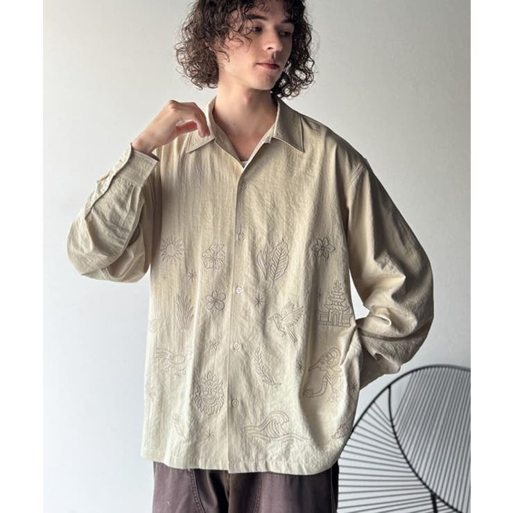 【Classical Origin】刺繍で魅せる存在感。オリジン刺繍キャンプカラ… | Classical Elf Men | 詳細画像4 