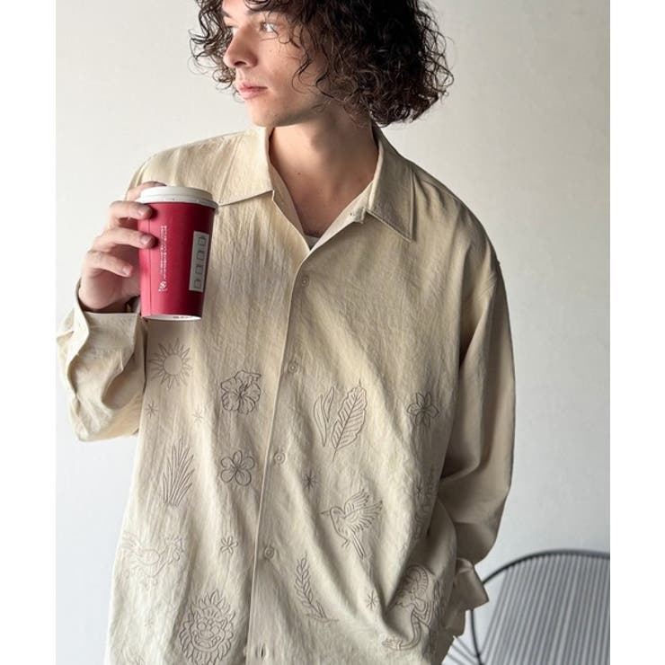 【Classical Origin】刺繍で魅せる存在感。オリジン刺繍キャンプカラ… | Classical Elf Men | 詳細画像6 