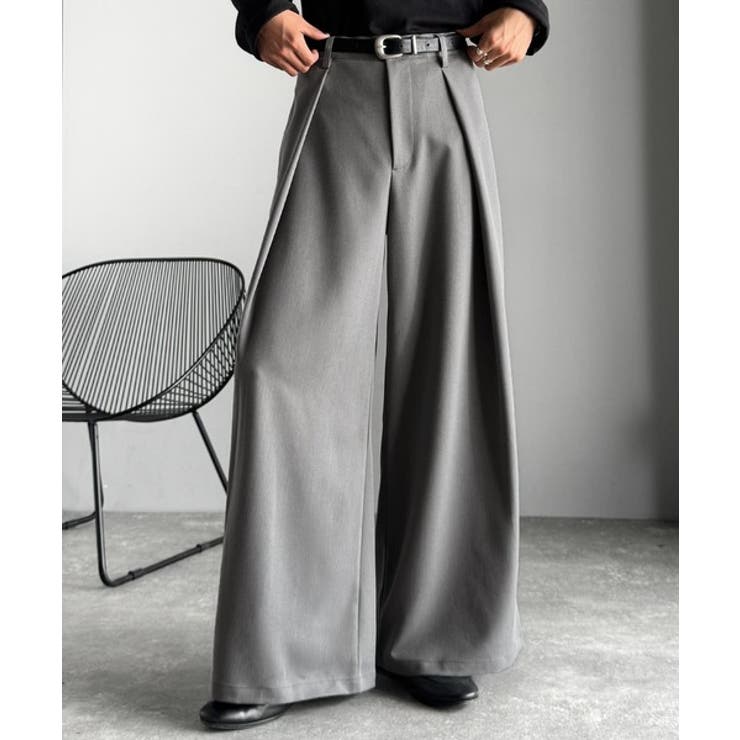 杢グレー | 【Classical Origin】「抜群の立体シルエット。」インタックワイドフ… | Classical Elf Men