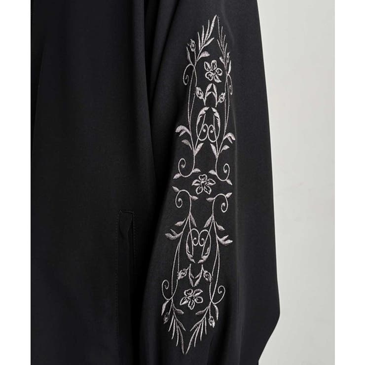 「繊細さを羽織る。」刺繍デザインエレガンスジップアップジャケット Elegant | Classical Elf Men | 詳細画像16 