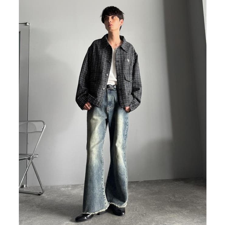 【Classical Origin】「今季トレンド。」ツイード素材ショート丈ジャ… | Classical Elf Men | 詳細画像8 