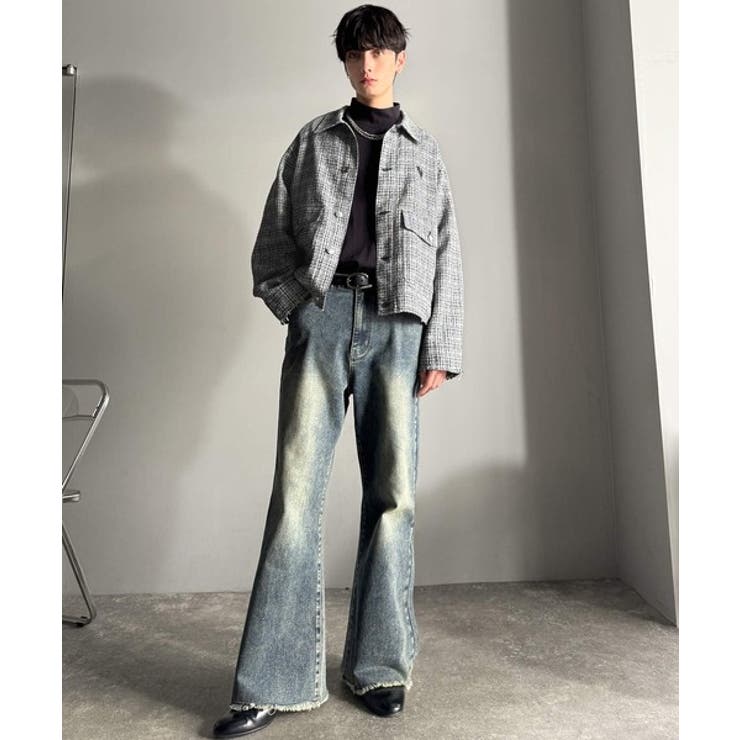 【Classical Origin】「今季トレンド。」ツイード素材ショート丈ジャ… | Classical Elf Men | 詳細画像16 