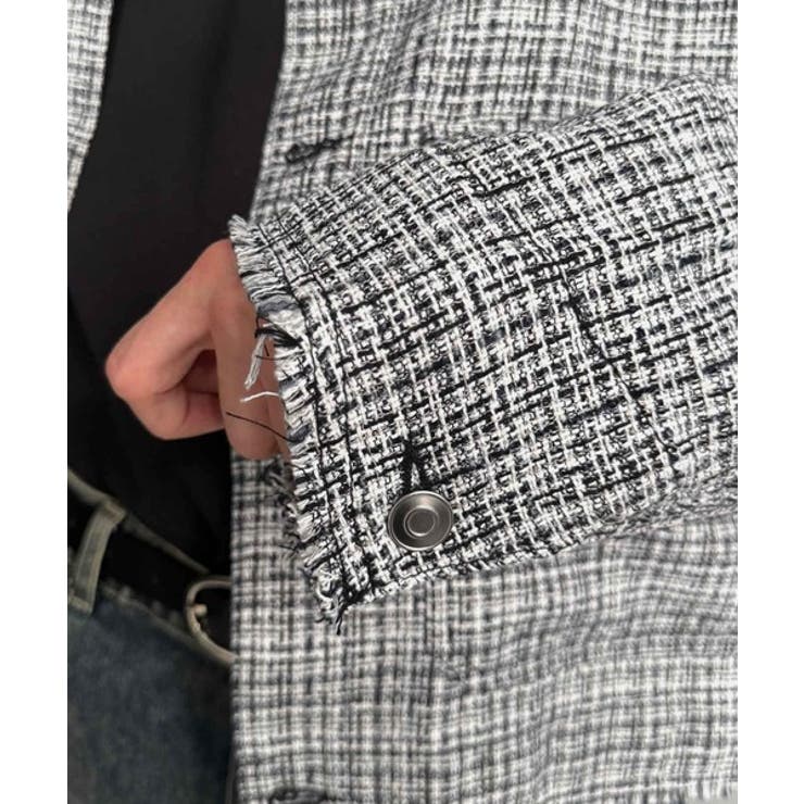 【Classical Origin】「今季トレンド。」ツイード素材ショート丈ジャ… | Classical Elf Men | 詳細画像20 