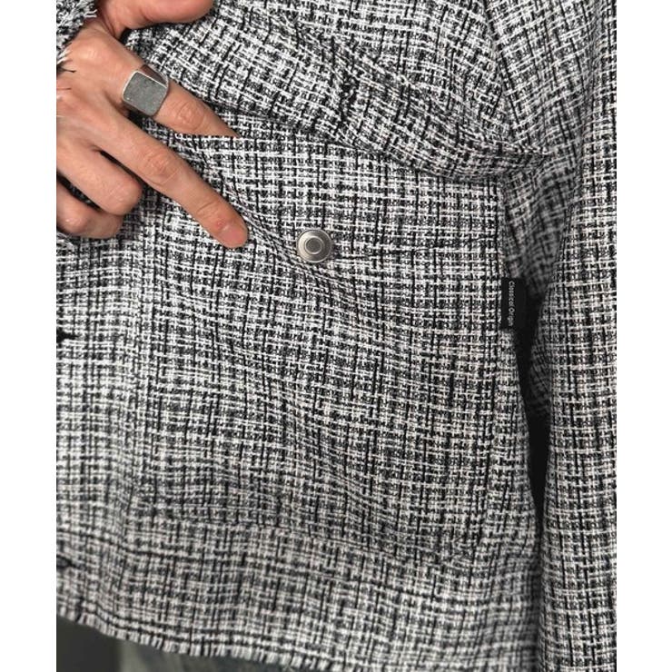 【Classical Origin】「今季トレンド。」ツイード素材ショート丈ジャ… | Classical Elf Men | 詳細画像21 