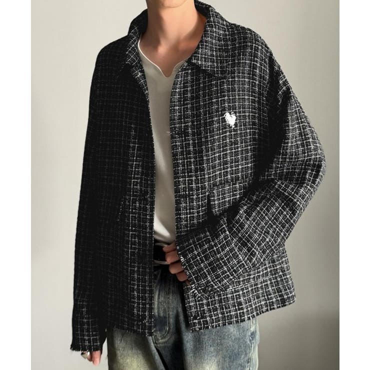 【Classical Origin】「今季トレンド。」ツイード素材ショート丈ジャ… | Classical Elf Men | 詳細画像3 