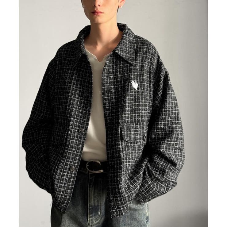 【Classical Origin】「今季トレンド。」ツイード素材ショート丈ジャ… | Classical Elf Men | 詳細画像5 