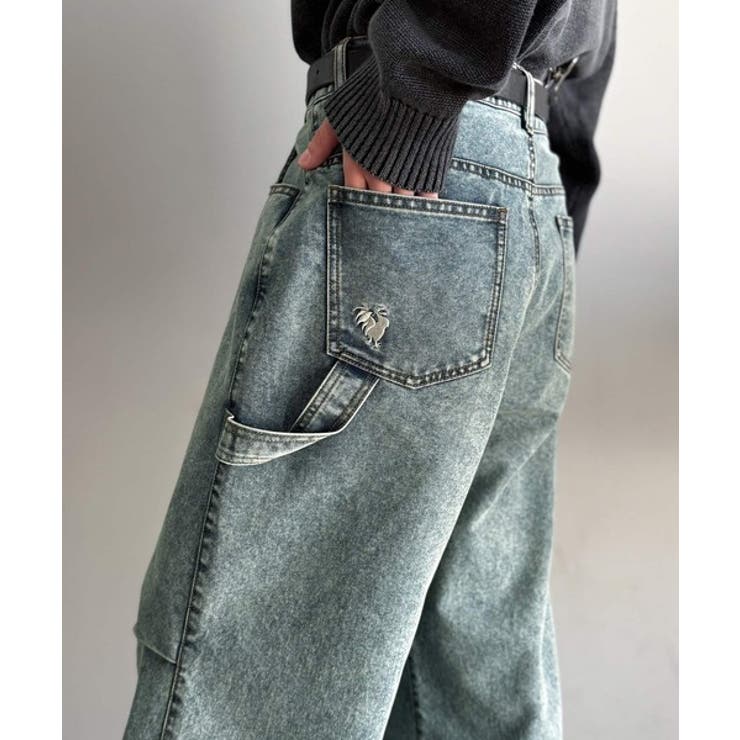 「360°無敵」ペインターパラシュートタックデニムパンツ Painter | Classical Elf Men | 詳細画像14 