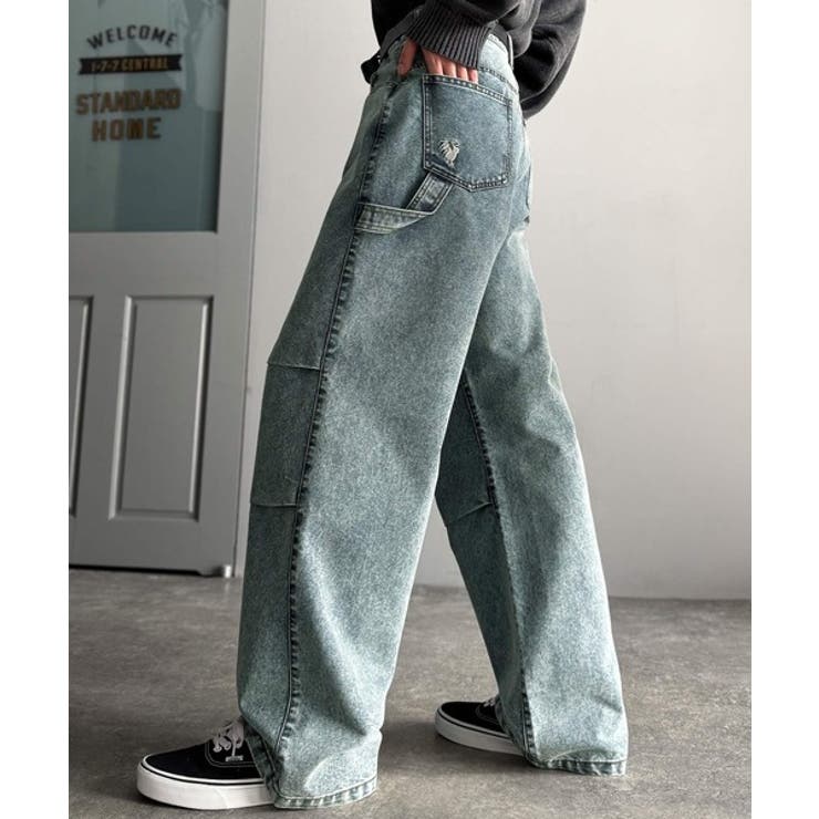 「360°無敵」ペインターパラシュートタックデニムパンツ Painter | Classical Elf Men | 詳細画像15 