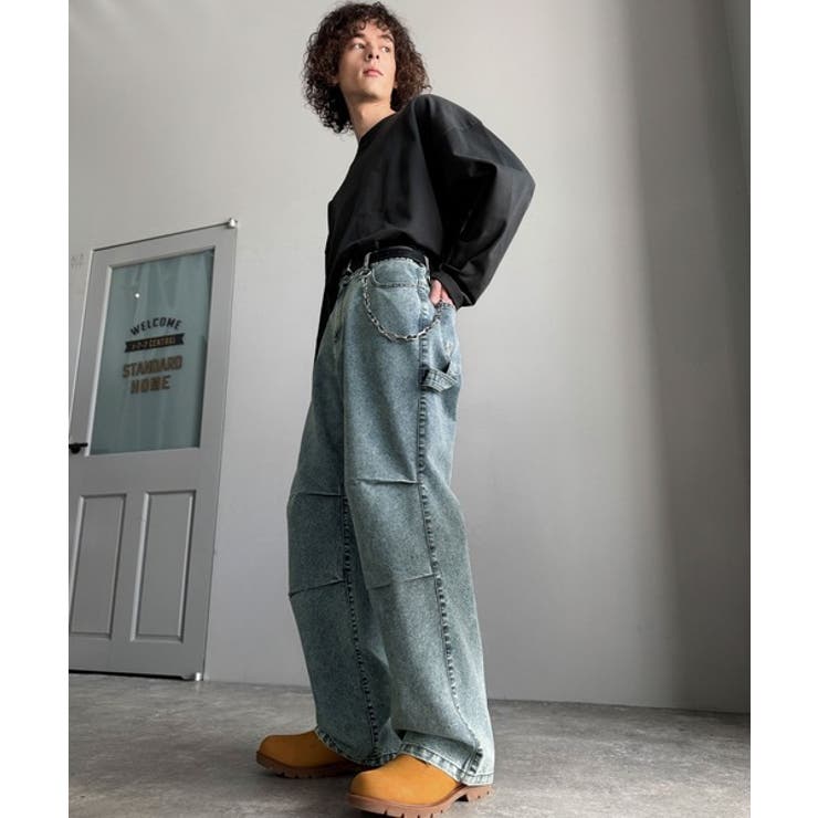 「360°無敵」ペインターパラシュートタックデニムパンツ Painter | Classical Elf Men | 詳細画像18 