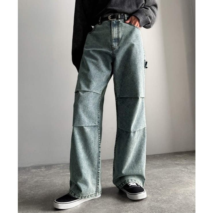 「360°無敵」ペインターパラシュートタックデニムパンツ Painter | Classical Elf Men | 詳細画像20 