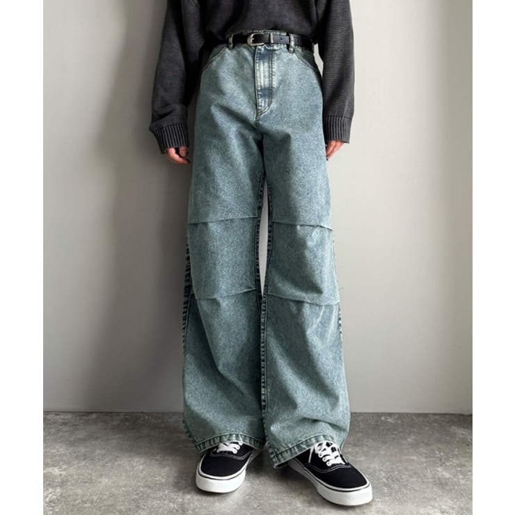 「360°無敵」ペインターパラシュートタックデニムパンツ Painter | Classical Elf Men | 詳細画像21 
