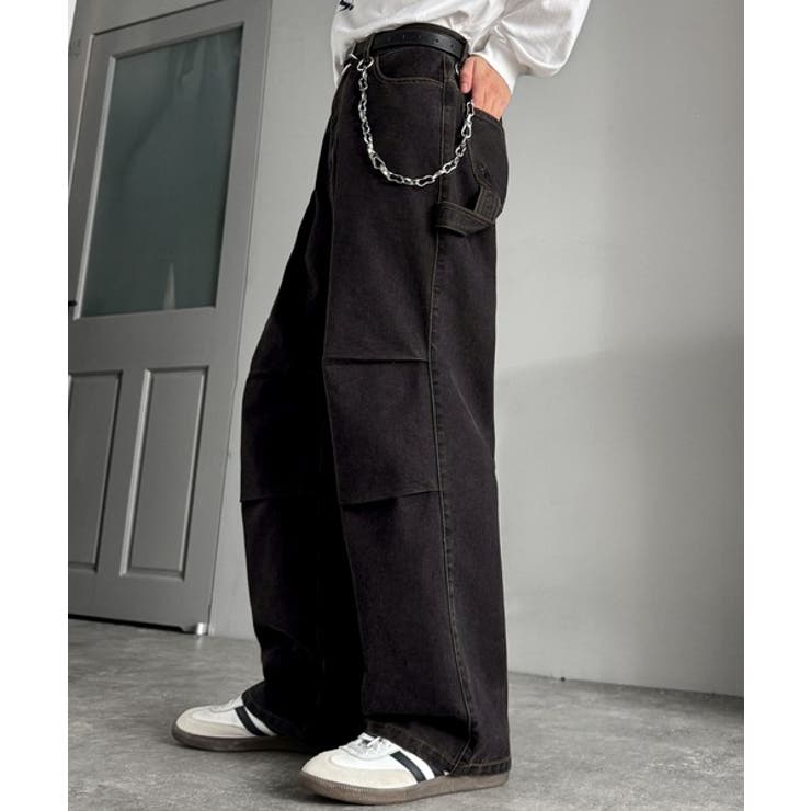 「360°無敵」ペインターパラシュートタックデニムパンツ Painter | Classical Elf Men | 詳細画像2 