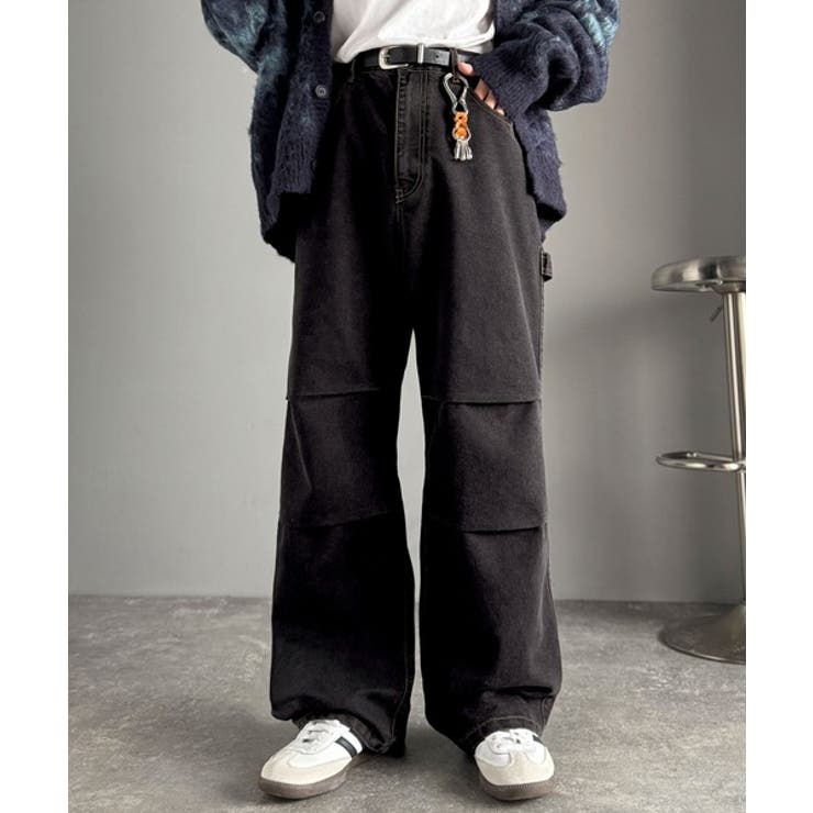 「360°無敵」ペインターパラシュートタックデニムパンツ Painter | Classical Elf Men | 詳細画像4 