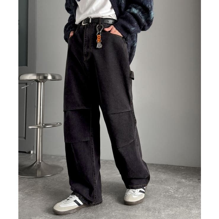 「360°無敵」ペインターパラシュートタックデニムパンツ Painter | Classical Elf Men | 詳細画像6 