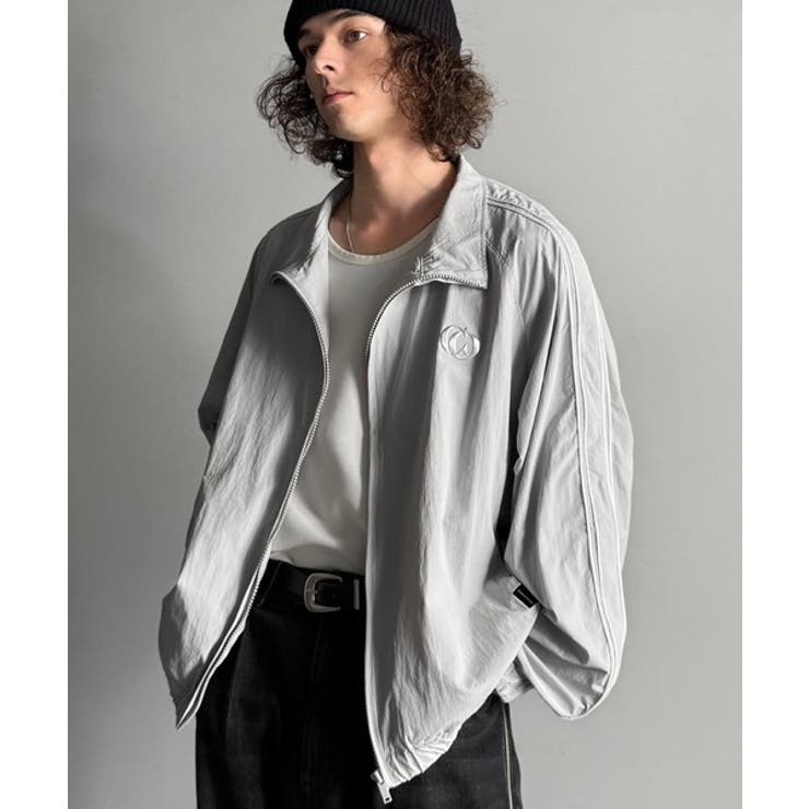 グレー | 【Classical Origin】「短丈。」サイドライン仕様ナイロントラックジ… | Classical Elf Men