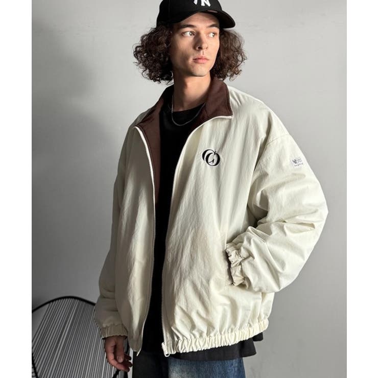 これ1着で実質2着分の価値。」ナイロン×ボア2wayリバーシブル胸元刺繍