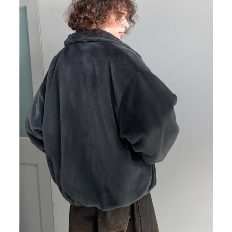 「3wayアレンジ可能。」ベルト襟フェイクファー素材ジャケット Belted | Classical Elf Men | 詳細画像6 