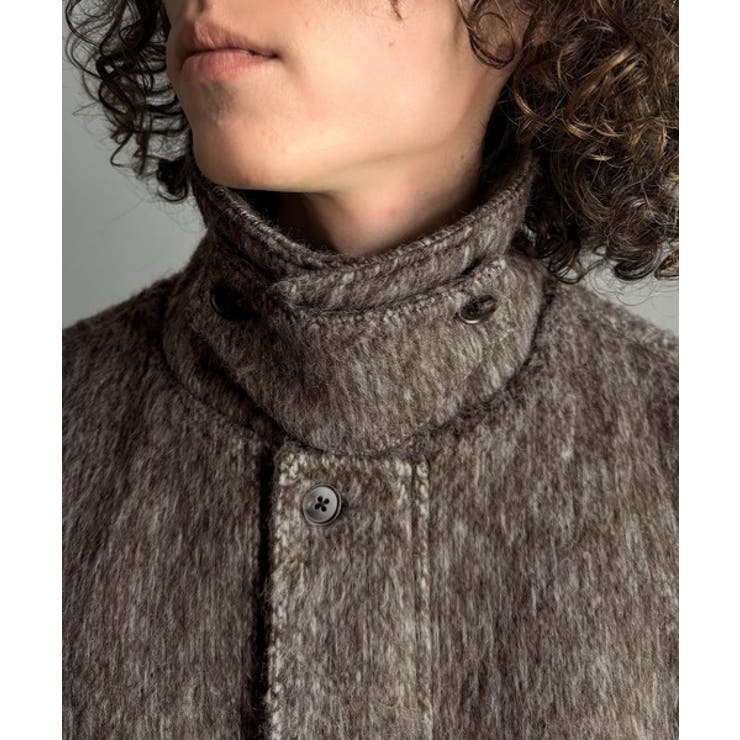 シャギーファー素材2way襟デザインブルゾン Shaggy Fur | Classical Elf Men | 詳細画像23 