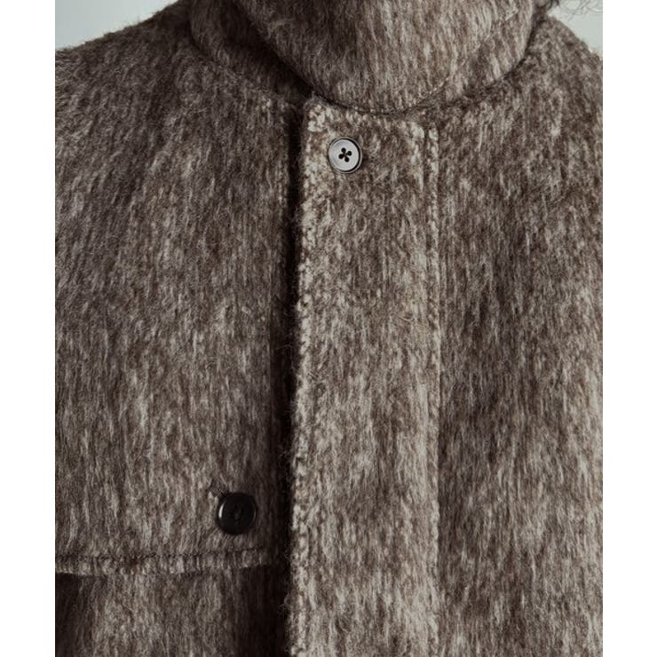 シャギーファー素材2way襟デザインブルゾン Shaggy Fur | Classical Elf Men | 詳細画像24 